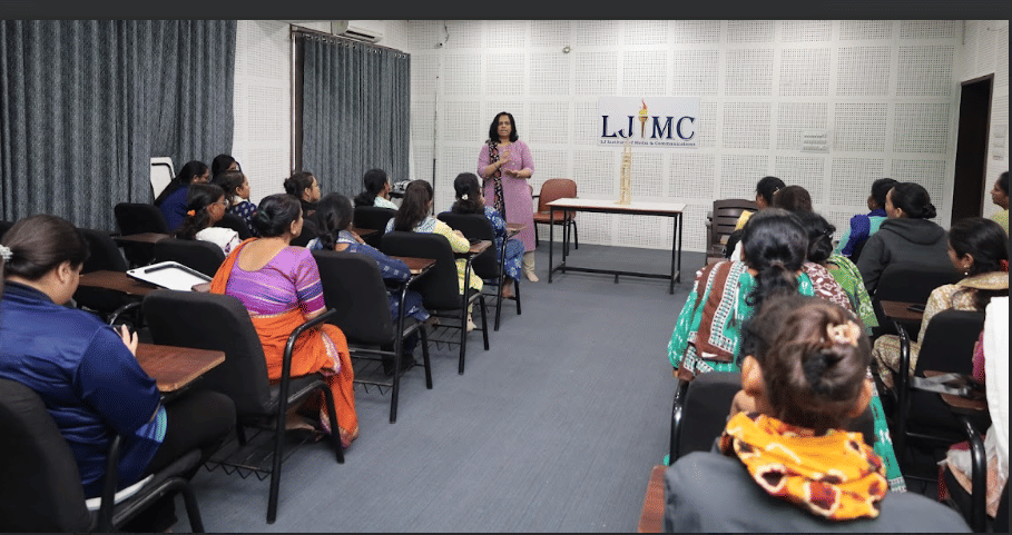 L J Institute of Media and Communications Ahmedabad Training  Workshop  Communication Sewa photo 28